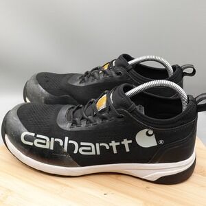 Carhartt Shoes Mens 9.5 Black Force Nano Composite Toe Work Safety FA3403-M Flaw